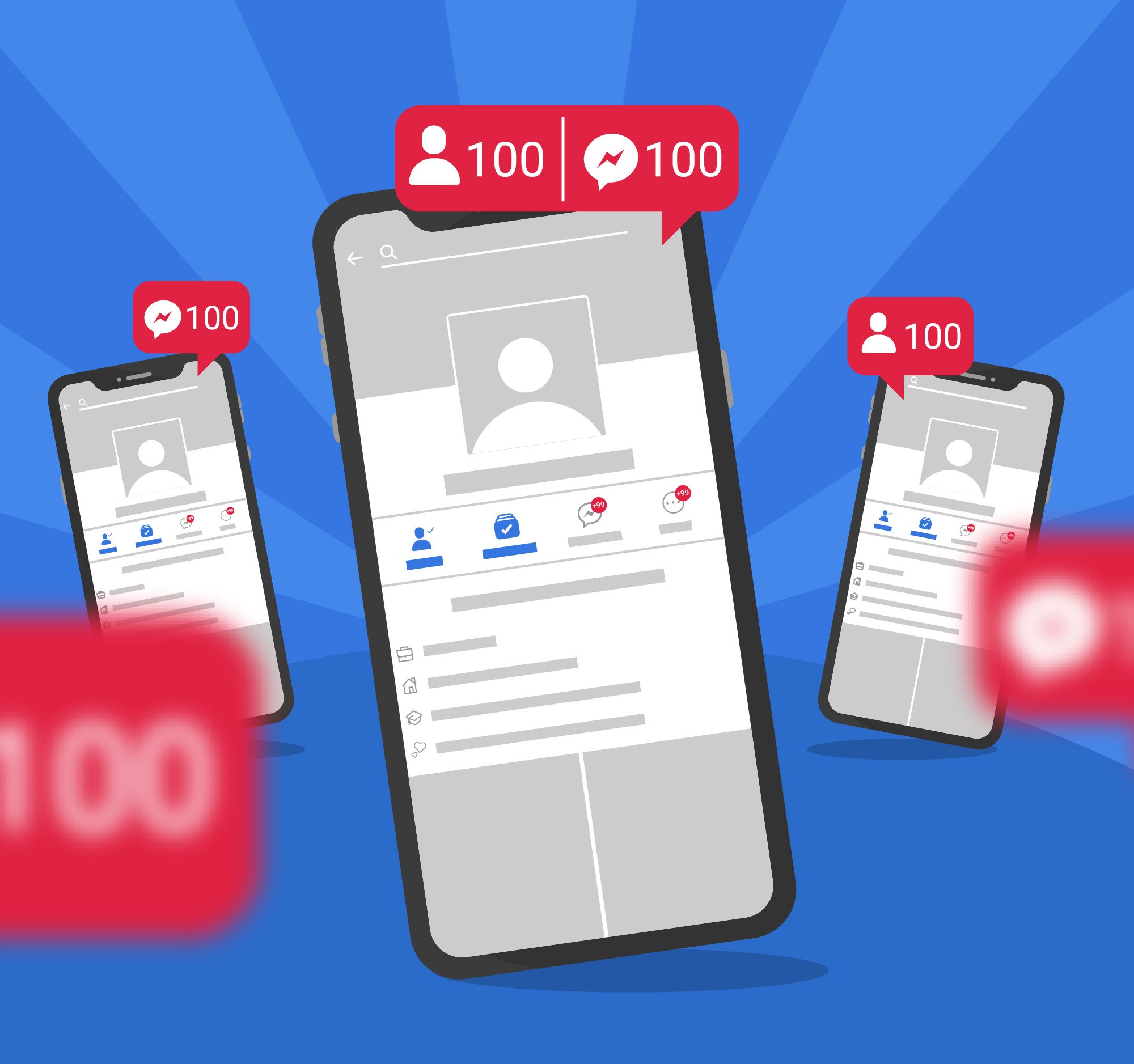 Instagram account receiving thousands of bot followers after a fake follower attack
