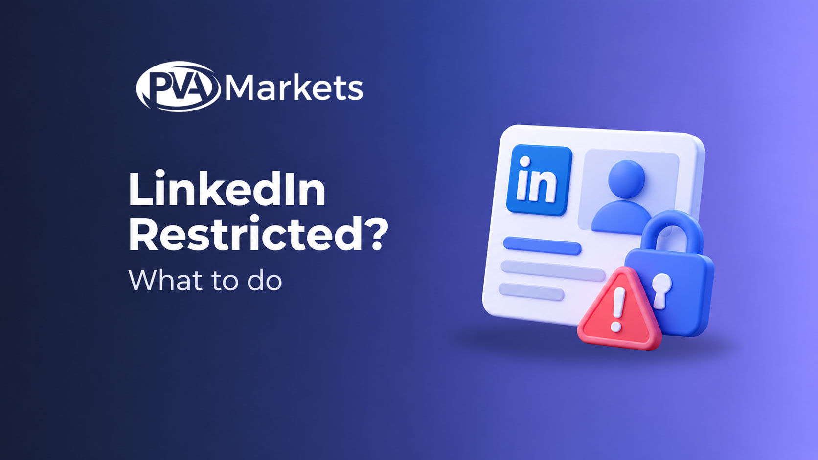 LinkedIn account restriction and account security